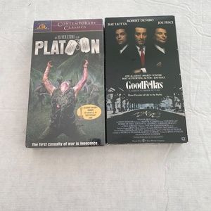 Bundle of (2) VHS movies
